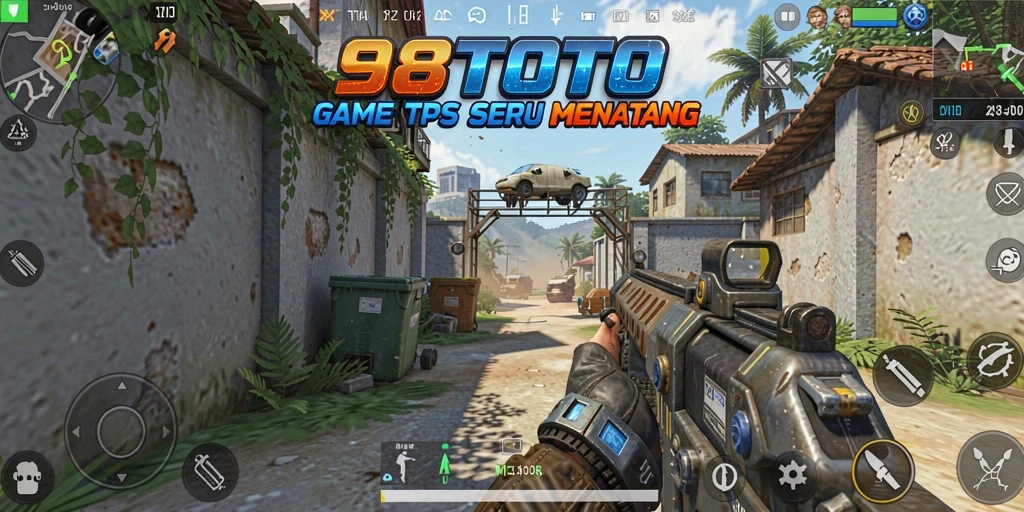 Tampilan gameplay seru dan menantang dalam 98TOTO.