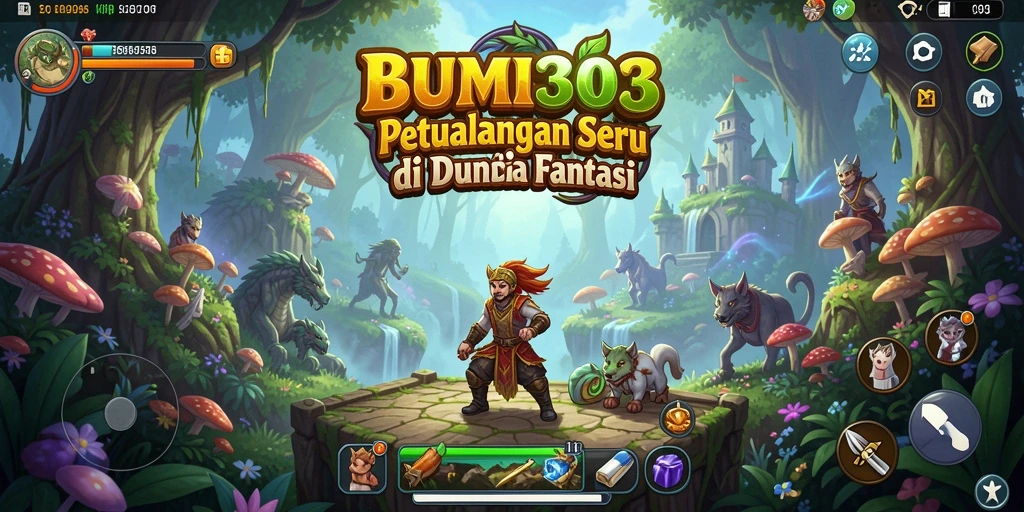 Screenshot BUMI303 menampilkan gameplay petualangan yang mendebarkan.