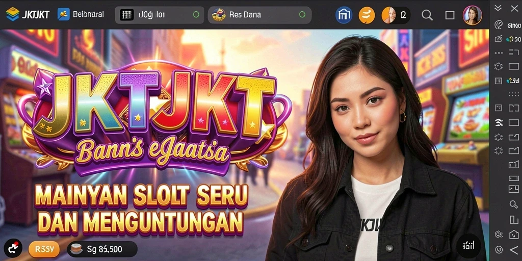 Screenshot gameplay JKTJKT menampilkan aksi seru permainan Slot.
