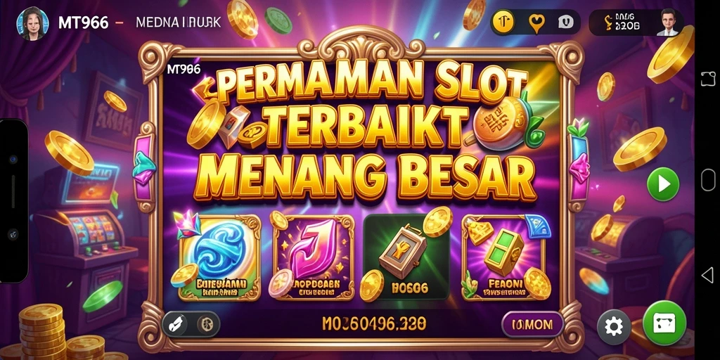 Tampilan menarik saat memainkan game slot MT966 dengan efek grafis yang memukau.