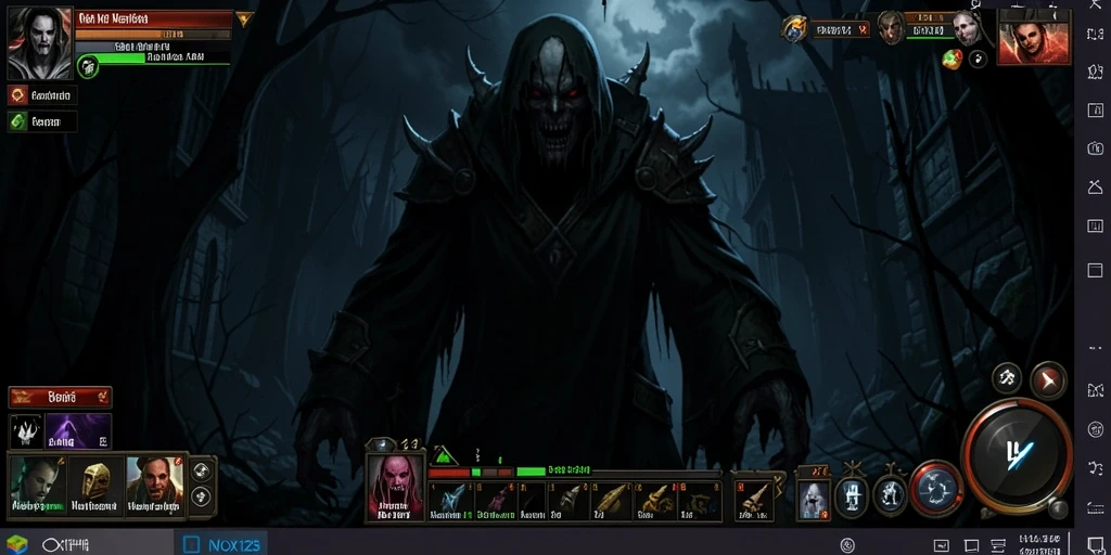 Gameplay menegangkan di dunia kegelapan NOX123.