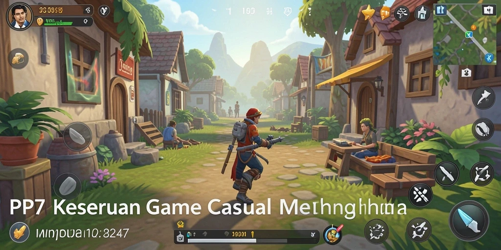 Screenshot gameplay PP7 yang menampilkan keseruan dan tantangan.