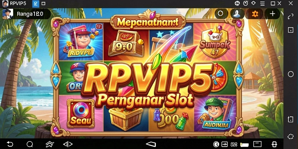 Tampilan gameplay RPVIP5 yang mengasyikkan dan penuh warna.