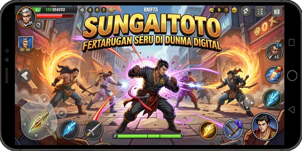 Gameplay mendebarkan dalam SUNGAITOTO dengan grafik menawan.